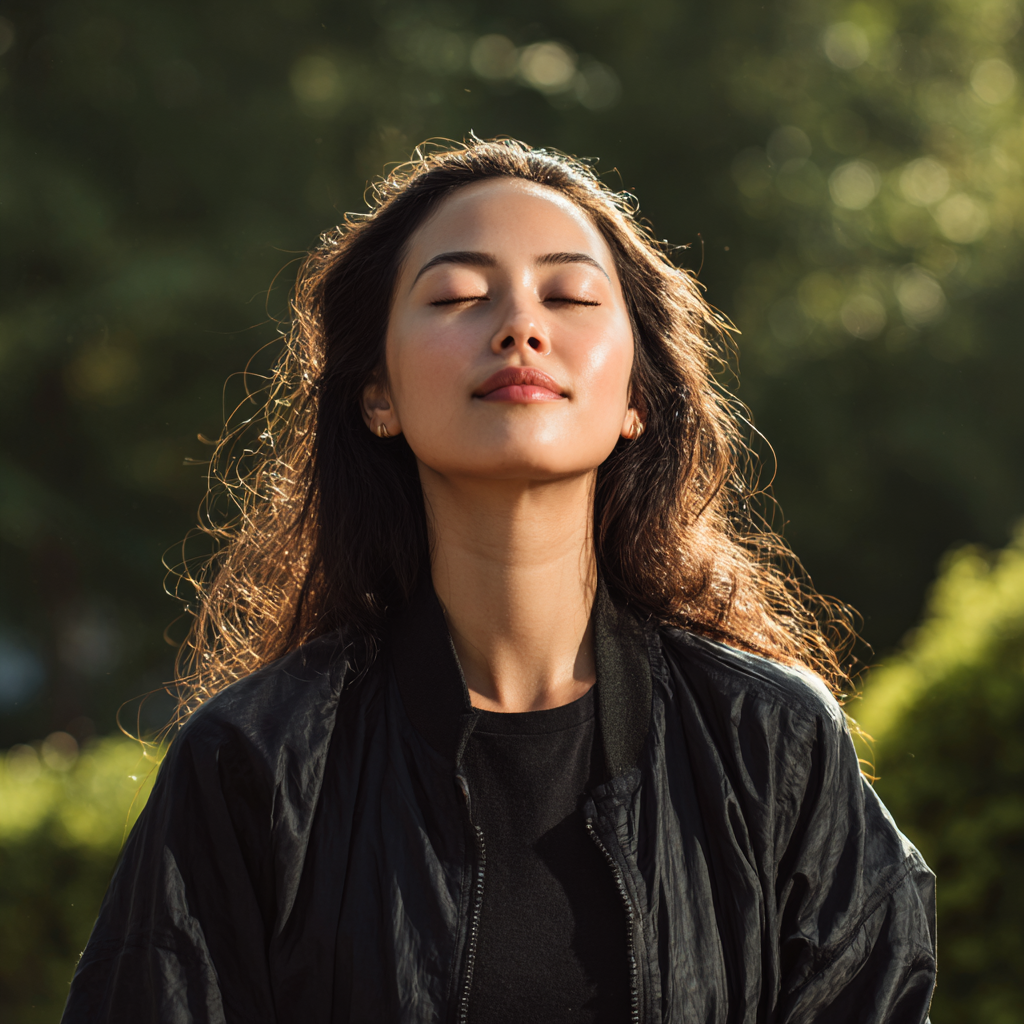 Senior Kazakh man demonstrating slow, mindful movement exercise with focus and concentration, showing strength and flexibility